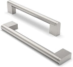 Cabinet Pulls Hardware Drawer Handles Stainless Steel Kitchen (10 Pack)