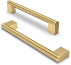 Cabinet Pulls Hardware Drawer Handles Stainless Steel Kitchen (10 Pack)