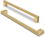 Cabinet Pulls Hardware Drawer Handles Stainless Steel Kitchen (10 Pack)
