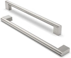Cabinet Pulls Hardware Drawer Handles Stainless Steel Kitchen (10 Pack)