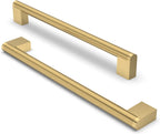 Cabinet Pulls Hardware Drawer Handles Stainless Steel Kitchen (10 Pack)
