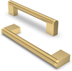Cabinet Pulls Hardware Drawer Handles Stainless Steel Kitchen (10 Pack)