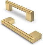 Cabinet Pulls Hardware Drawer Handles Stainless Steel Kitchen (10 Pack)