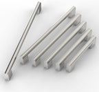 Cabinet Pulls Hardware Drawer Handles Stainless Steel Kitchen (10 Pack)
