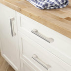 Cabinet Pulls Hardware Drawer Handles Stainless Steel Kitchen (10 Pack)