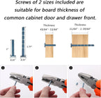 Cabinet Pulls Hardware Drawer Handles Stainless Steel Kitchen (10 Pack)