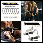 Cable Machine Attachment Attachments for Gym Set