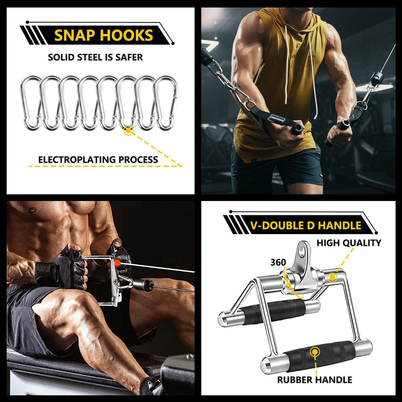 Cable Machine Attachment Attachments for Gym Set