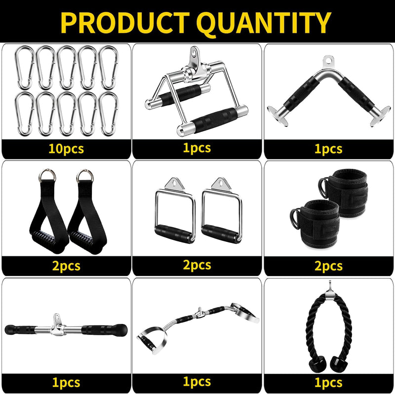 Cable Machine Attachment Attachments for Gym Set