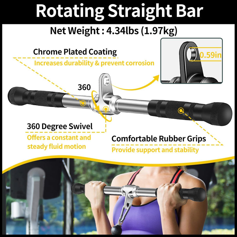 Cable Machine Attachment Attachments for Gym Set