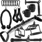 Cable Machine Attachment Set Multi-Functional Gym Attachments