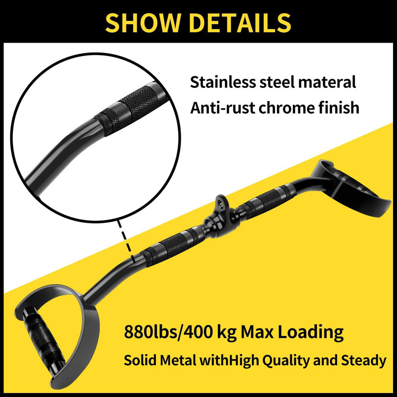 Cable Machine Attachment Set Multi-Functional Gym Attachments