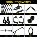 Cable Machine Attachment Set Multi-Functional Gym Attachments