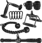 Cable Machine Attachment Set Multi-Functional Gym Attachments