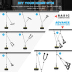 Cable Pulley System Home Gym Weight Fitness Machine