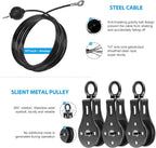 Cable Pulley System Home Gym Weight Fitness Machine