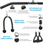 Cable Pulley System Home Gym Weight Fitness Machine