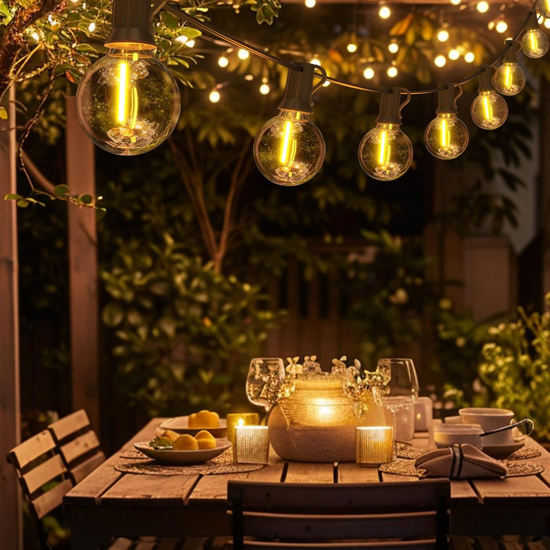 Lights 50 LED Bulbs 30m Warm Remote