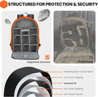 Camera Backpack Bag Small Professional Dslr with Waterproof
