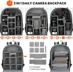 Camera Backpack Bag Small Professional Dslr with Waterproof