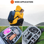 Camera Backpack Bag Small Professional Dslr with Waterproof