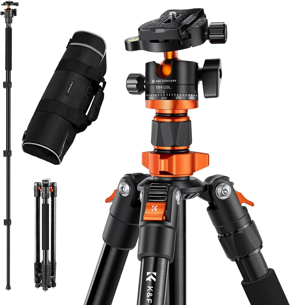 Camera Tripod 62" Aluminum Monopod with Quick Release