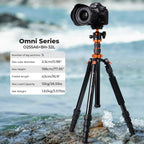 Camera Tripod 62" Aluminum Monopod with Quick Release