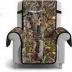 Camo Hunting Recliner Chair Cover Anti-Slip Protector