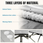 Camping Cot with Mattress for Adults Sleeping Cushion