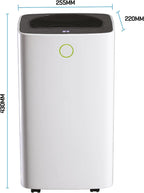 Capacity Room Dehumidifier with LED Power Indicator