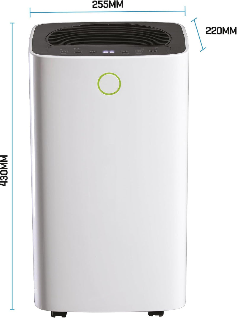 Capacity Room Dehumidifier with LED Power Indicator