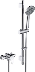 Capri3 Thermostatic Exposed Shower Valve with Riser Kit