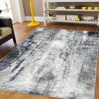 Modern Abstract Area Rug Living Room Extra Large