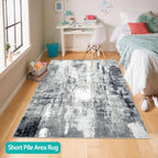 Modern Abstract Area Rug Living Room Extra Large