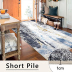Modern Abstract Area Rug Living Room Extra Large