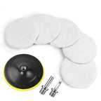 Car Polishing Pads for Drill Professional Wool Buffer (8 Pack)