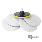 Car Polishing Pads for Drill Professional Wool Buffer (8 Pack)