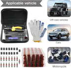 Car Tyre Puncture Repair Kit 42pcs Tire Flat