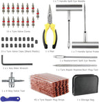 Car Tyre Puncture Repair Kit 42pcs Tire Flat