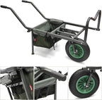 Carp Fishing Single Wheel Barrow with Built