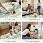 Carpet Large Rug for Living Room Washable
