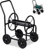 Cart Metal 4 Rubber Wheels Xl Garden Hosepipe