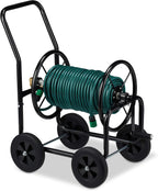 Cart Metal 4 Rubber Wheels Xl Garden Hosepipe