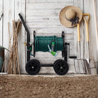 Cart Metal 4 Rubber Wheels Xl Garden Hosepipe