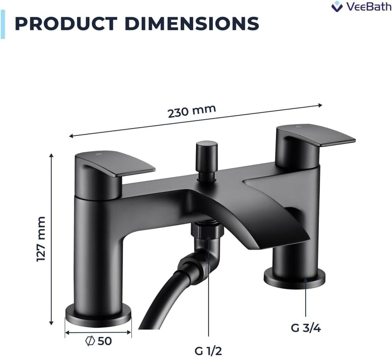 Cascade Mono Basin Mixer Tap Rounded Edge Design