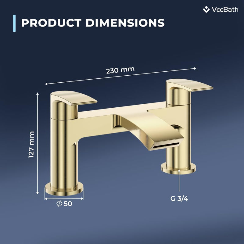 Cascade Mono Basin Mixer Tap Rounded Edge Design