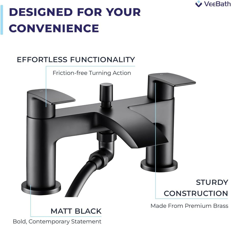 Cascade Mono Basin Mixer Tap Rounded Edge Design