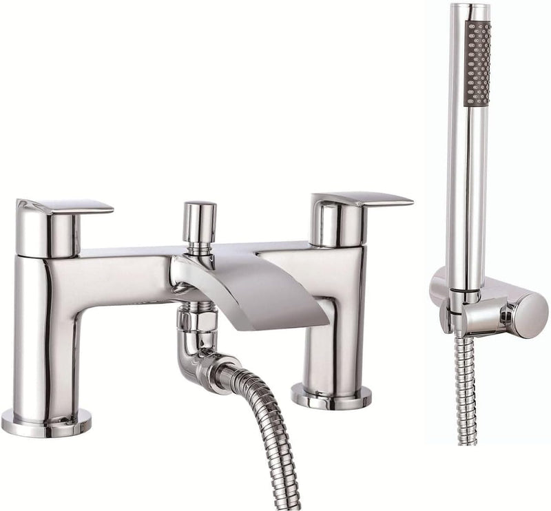Cascade Mono Basin Mixer Tap Rounded Edge Design