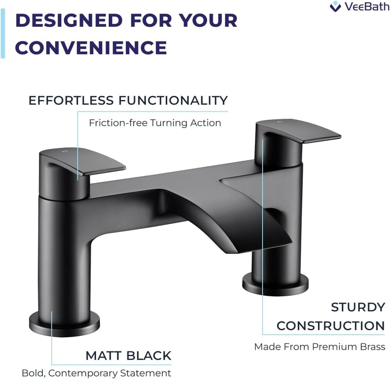 Cascade Mono Basin Mixer Tap Rounded Edge Design