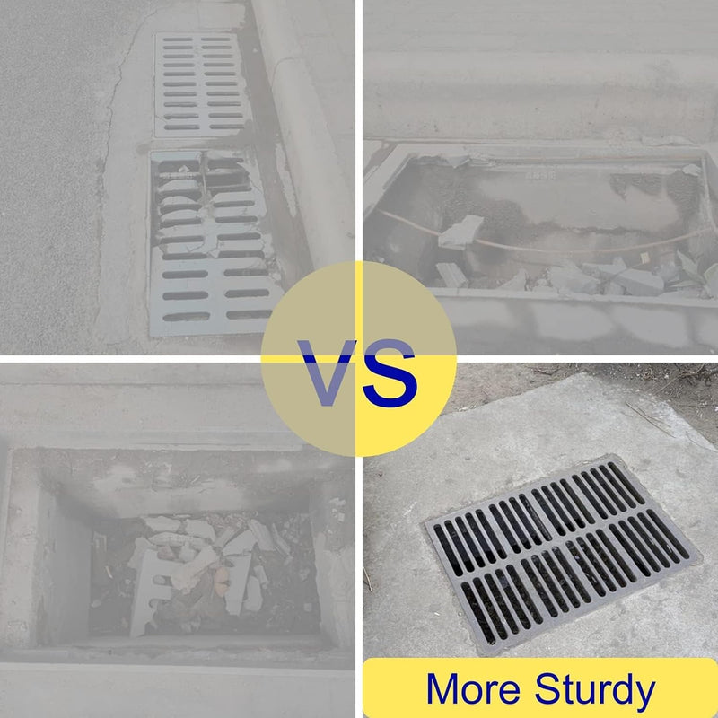 Cast Iron Drain Grate Driveway Channel Cover 700